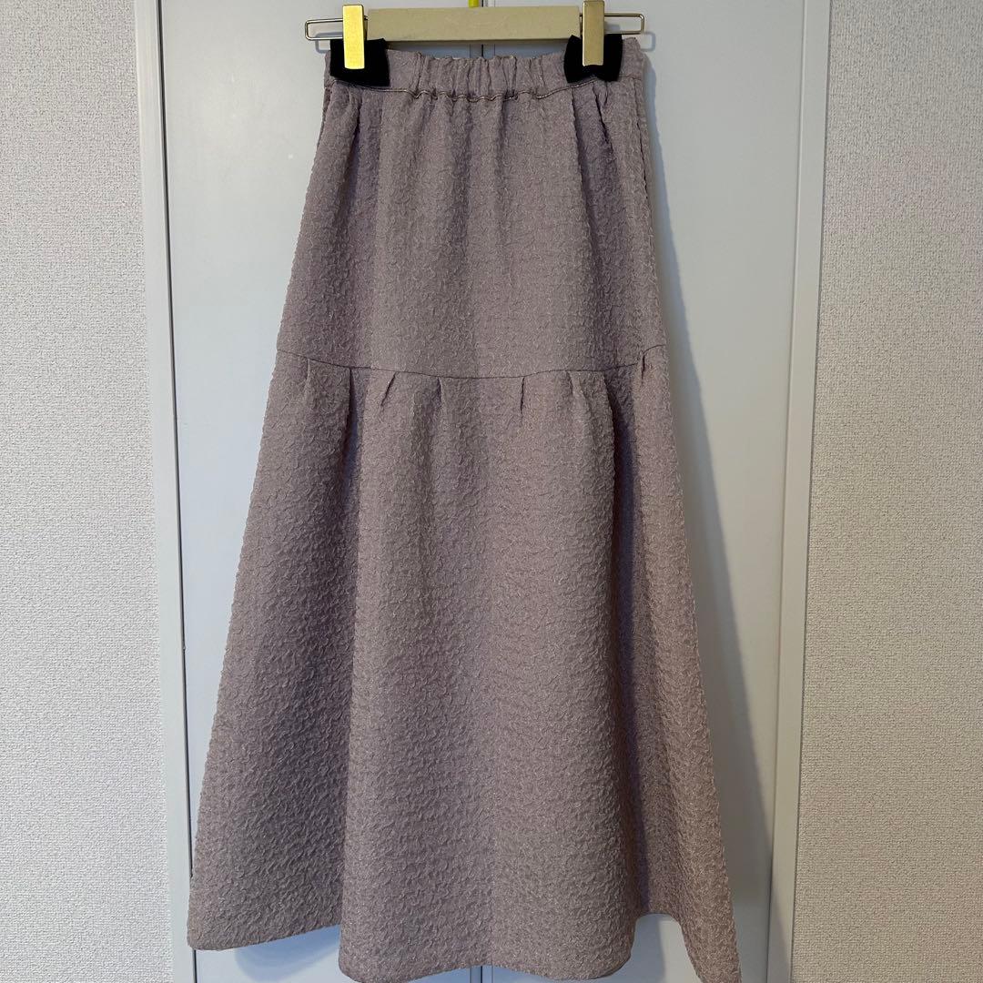 スカート Herlipto Twinkle Jacquard Volume Skirt