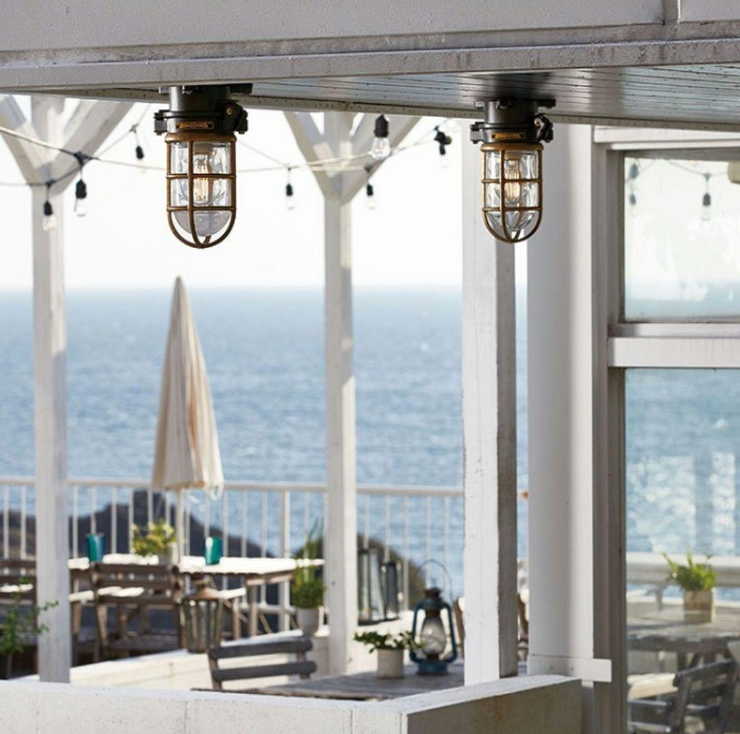 ネイビーベースベーシックランプ LED電球付属