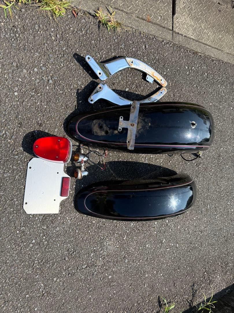 【専用】ドラッグスター400 クラシック　リアフェンダーフロントフェンダーセット