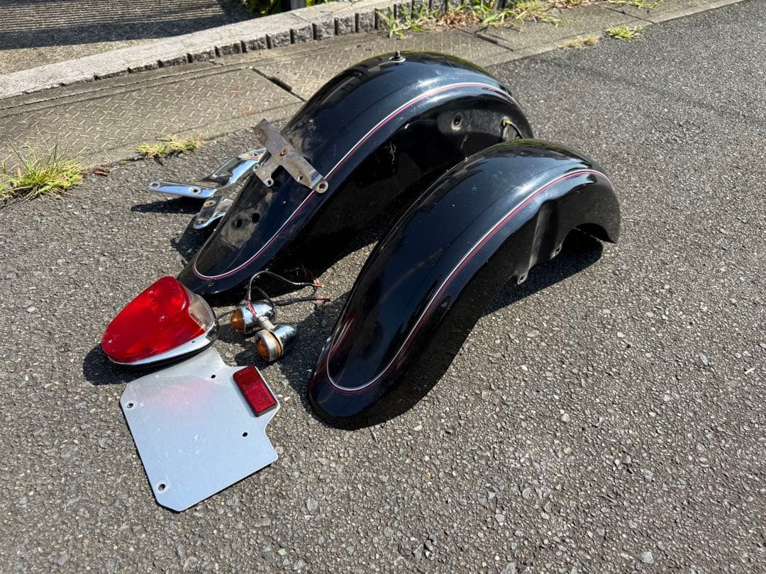 【専用】ドラッグスター400 クラシック　リアフェンダーフロントフェンダーセット