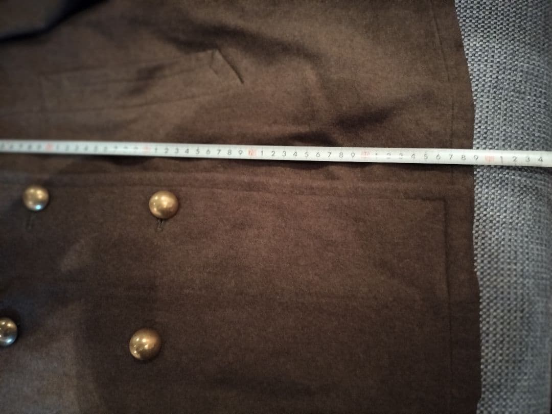 フランス軍 ウールコート 1963年製 ユーロヴィンテージ 金ボタン