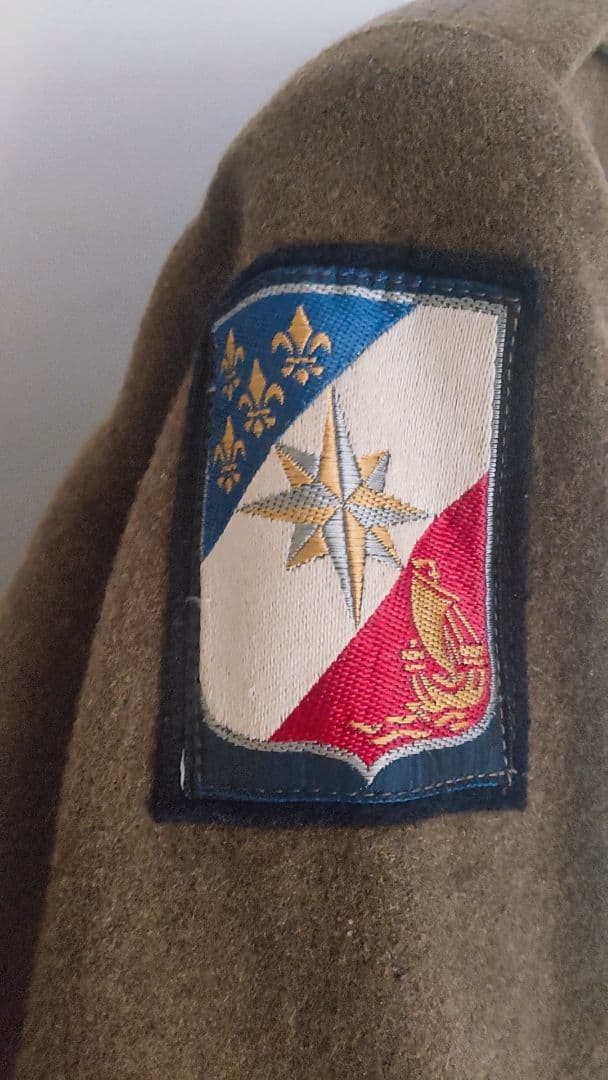 フランス軍 ウールコート 1963年製 ユーロヴィンテージ 金ボタン