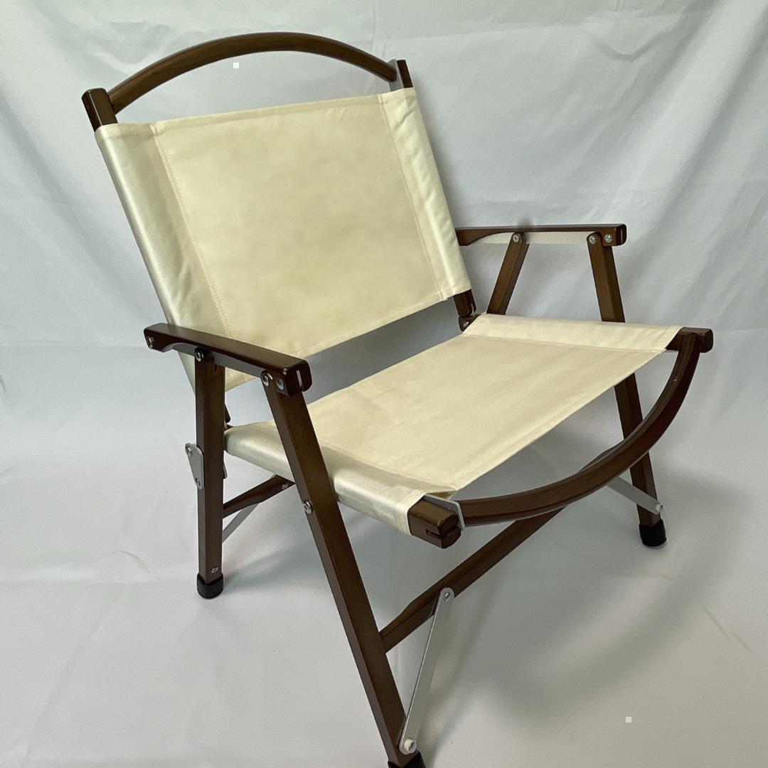 【2個セット】カーミットチェア 同規格品 オフホワイトウォールナット カーミット