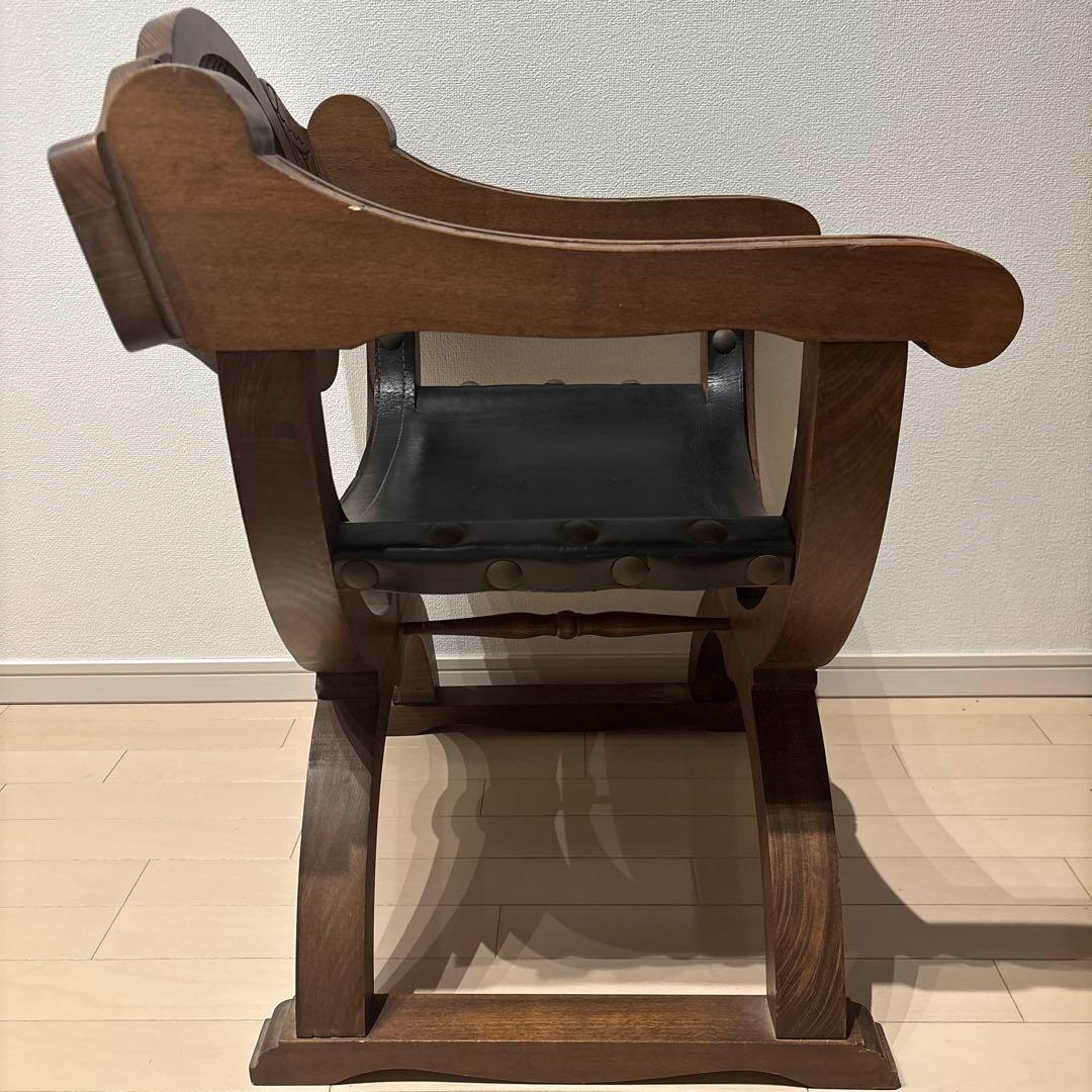 アンティーク家具 ダンテスカチェア サヴォナローラチェア ヴィンテージ
