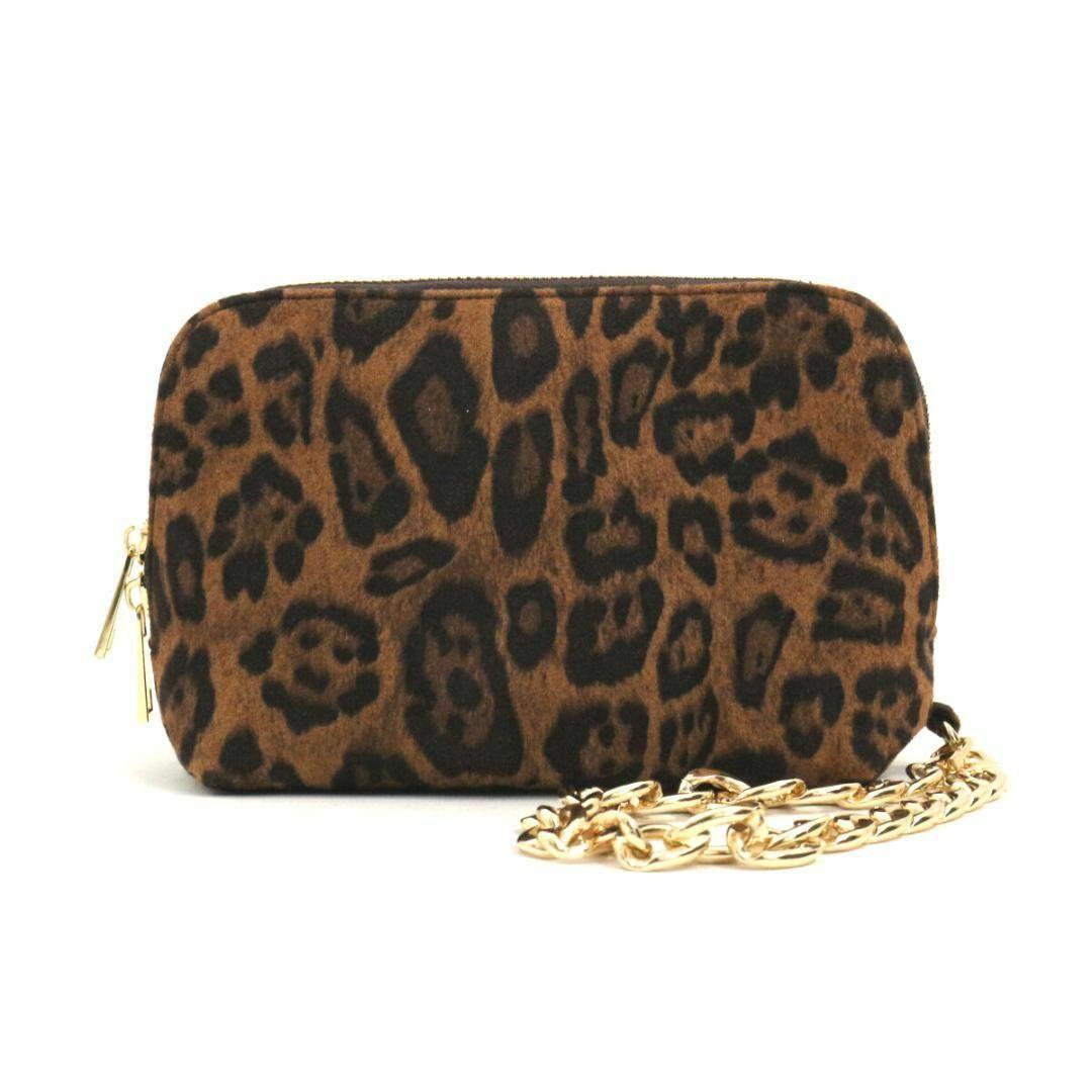 美品 アパルトモン グッドグリーフ 24AW レオパードポーチバッグ