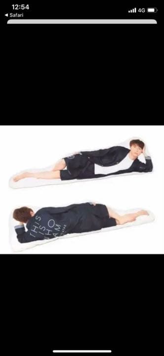 與真司郎の抱き枕