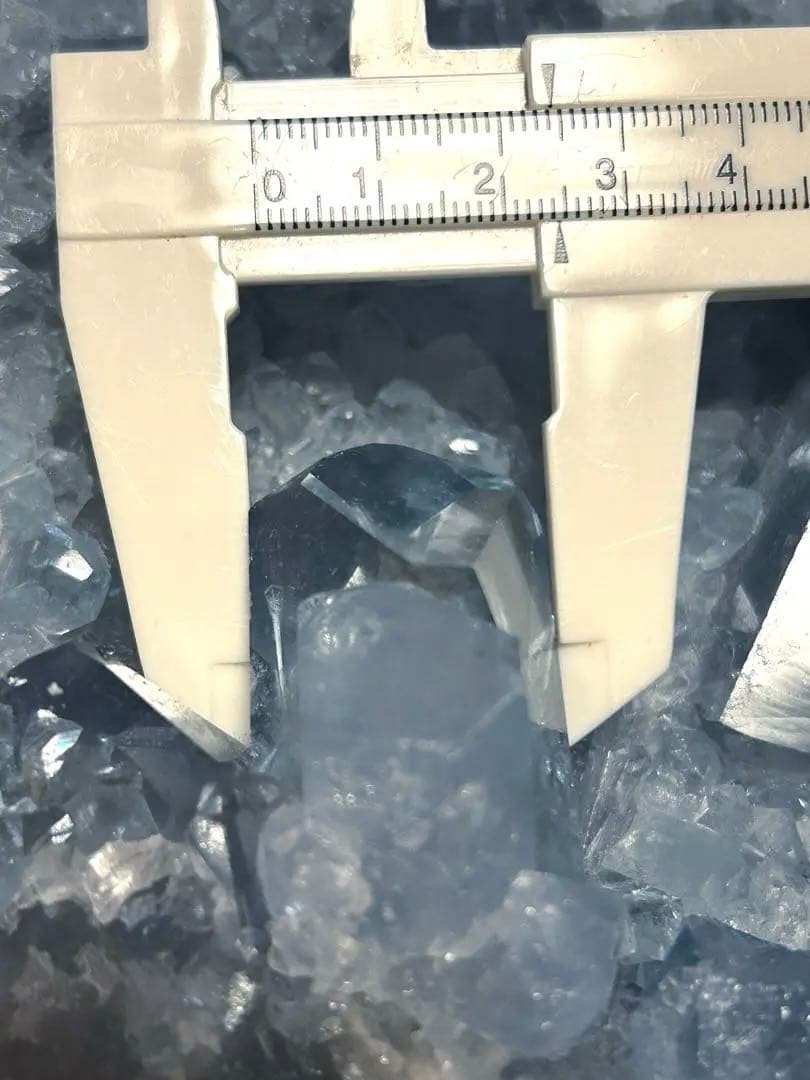 ✨希少✨【天然石】セレスタイト 天青石 クラスター 約3.8kg 特大結晶❣️