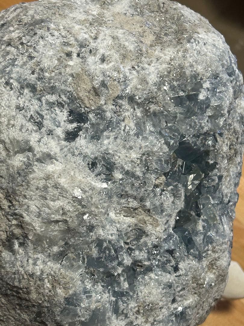 ✨希少✨【天然石】セレスタイト 天青石 クラスター 約3.8kg 特大結晶❣️