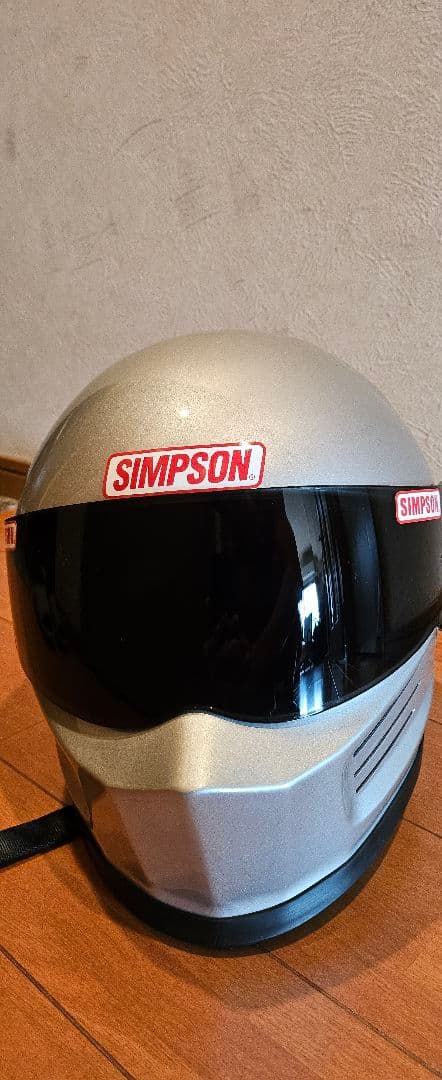 u*i様 SIMSON フルフェイスヘルメット シルバー