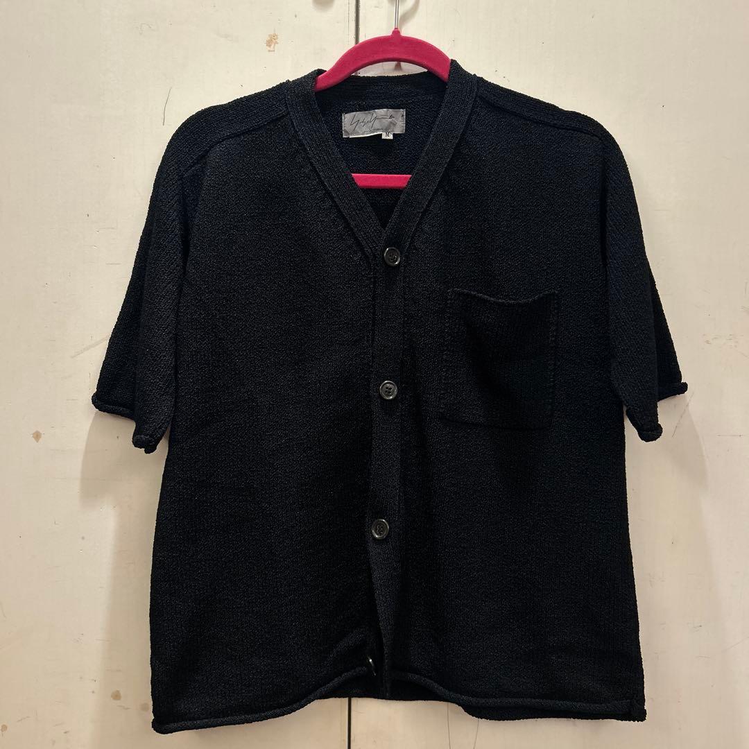 Yohji Yamamotoブラック カーディガン M