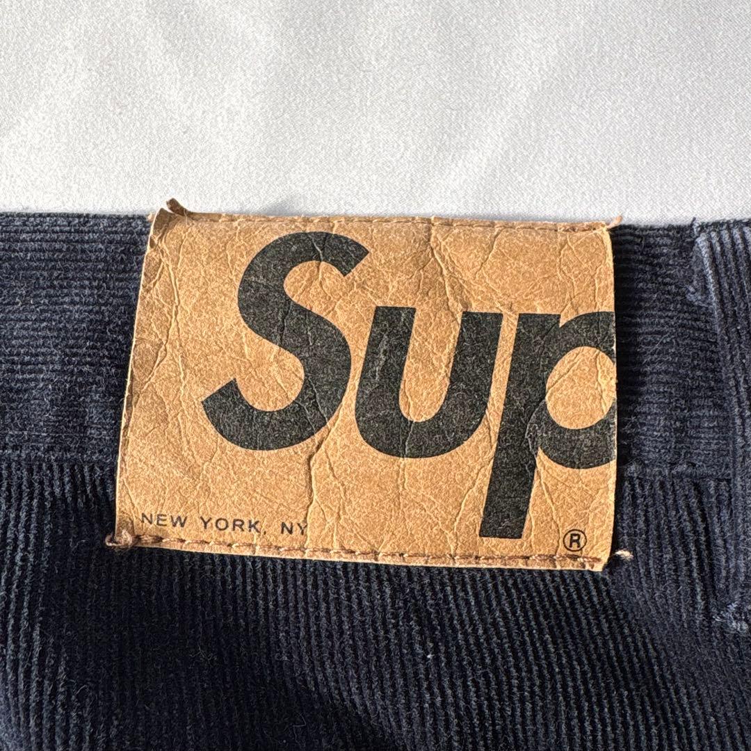 SUPREME シュプリーム コーデュロイパンツ パープル 34