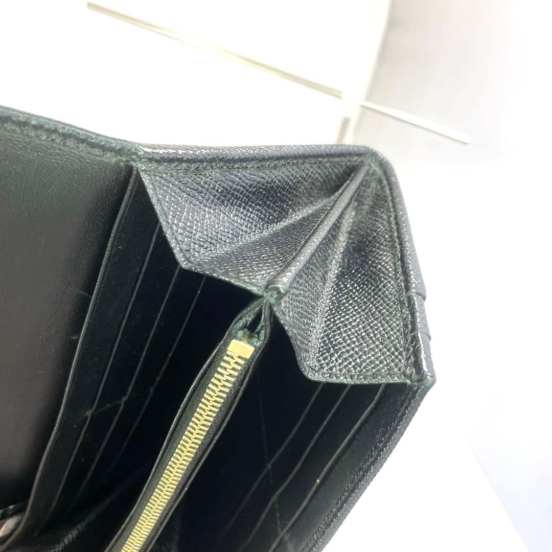 ブルガリ レザー　長財布 ゴールド金具 ビーセロワン　BVLGARI