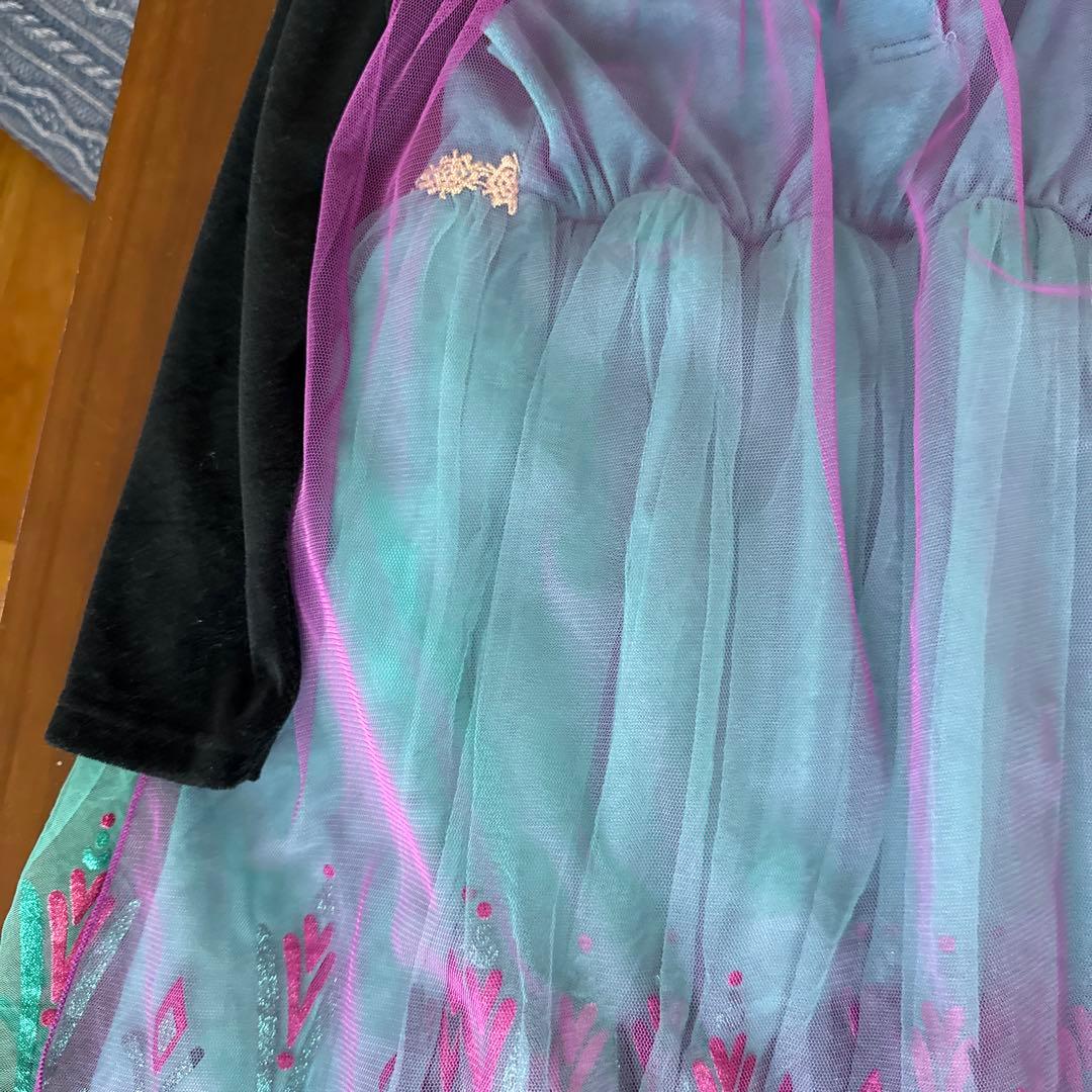 anyfam アナと雪の女王　エルサ　ワンピース　120