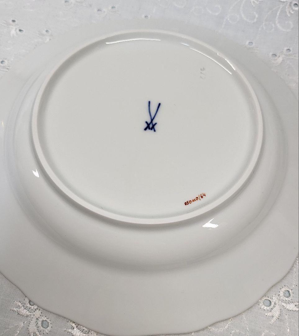 未使用✨マイセン ベーシックフラワー 2つの花 プレート➄デザート 20 皿