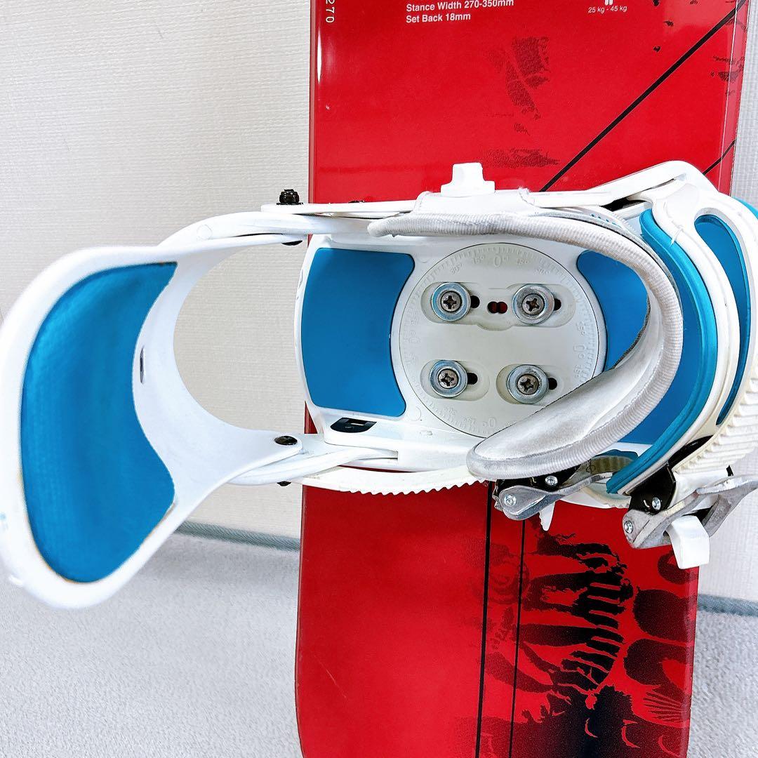 IGNIO スノーボード 108モデル バインディング付き ジュニア