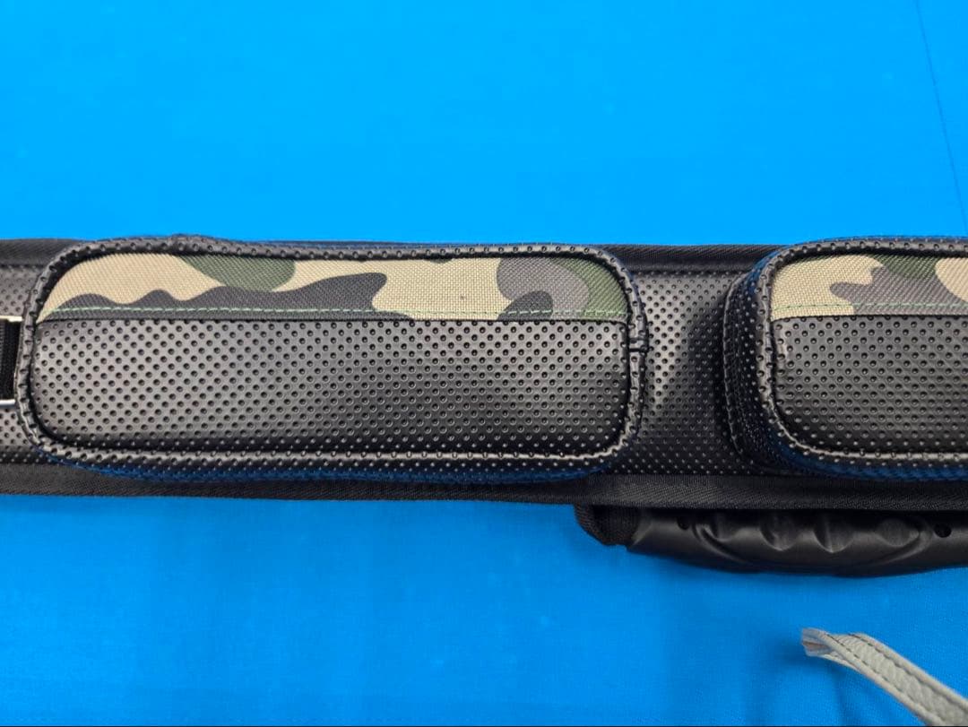 斬　ZAN キューケース CAMO グリーン (バット2本シャフト3本収納)