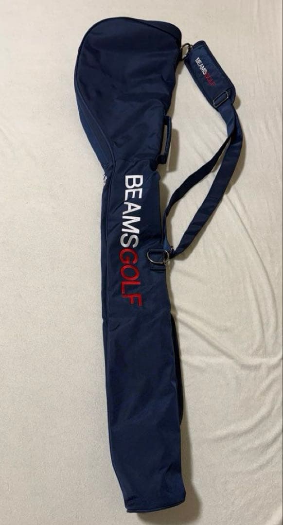 BEAMS GOLF：ゴルフバッグ／ネイビー