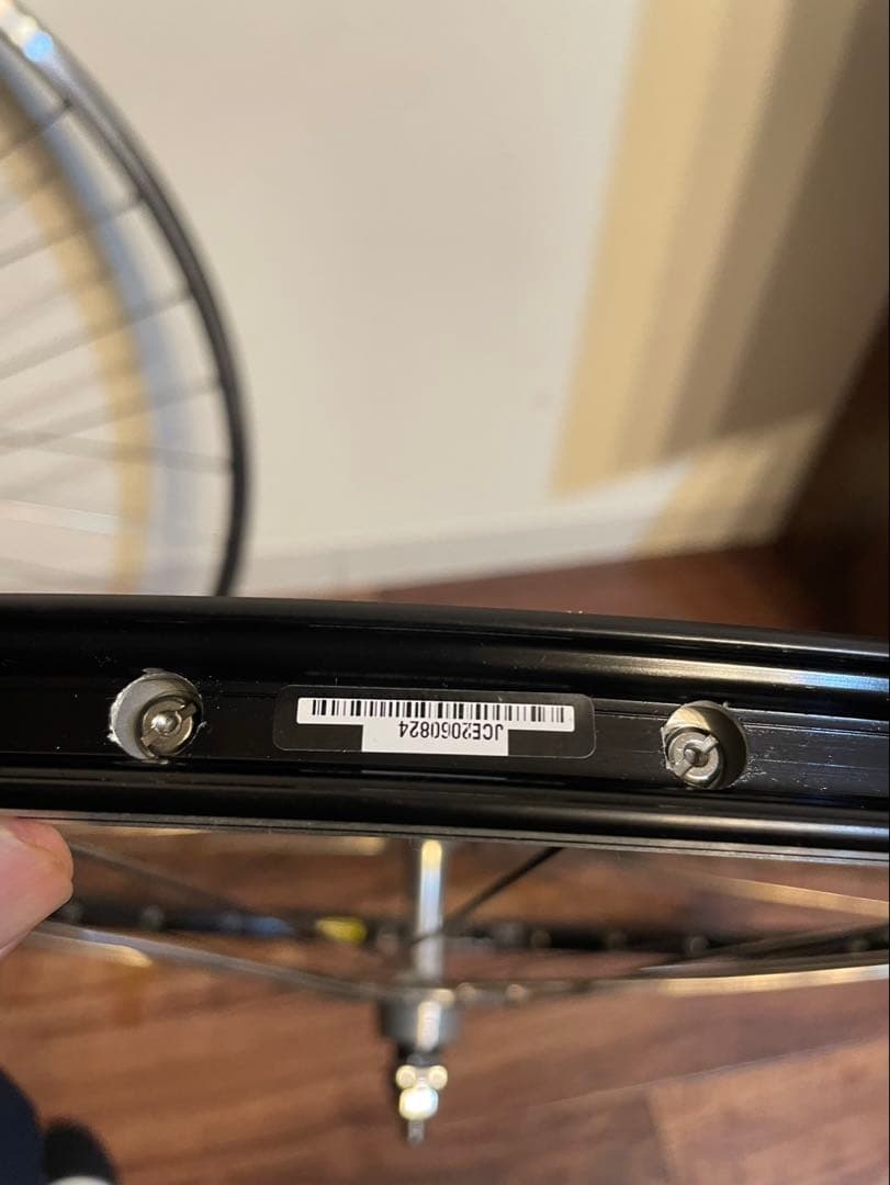 mavicリム×njsハブ　ホイール　前後セット