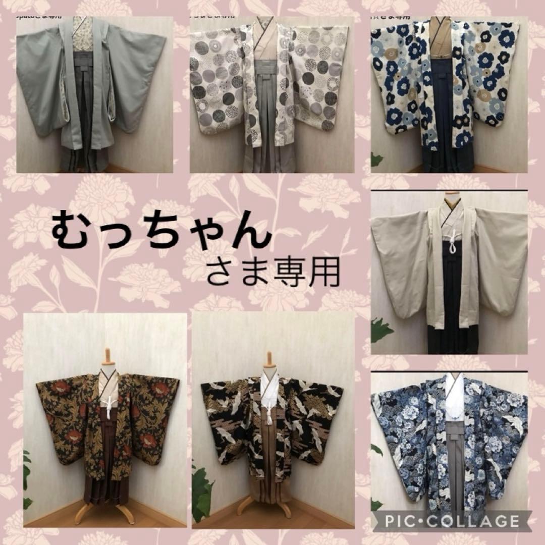 むっちゃんさま専用 羽織袴 被布着物セット 七五三 5歳 3歳 ハンドメイド