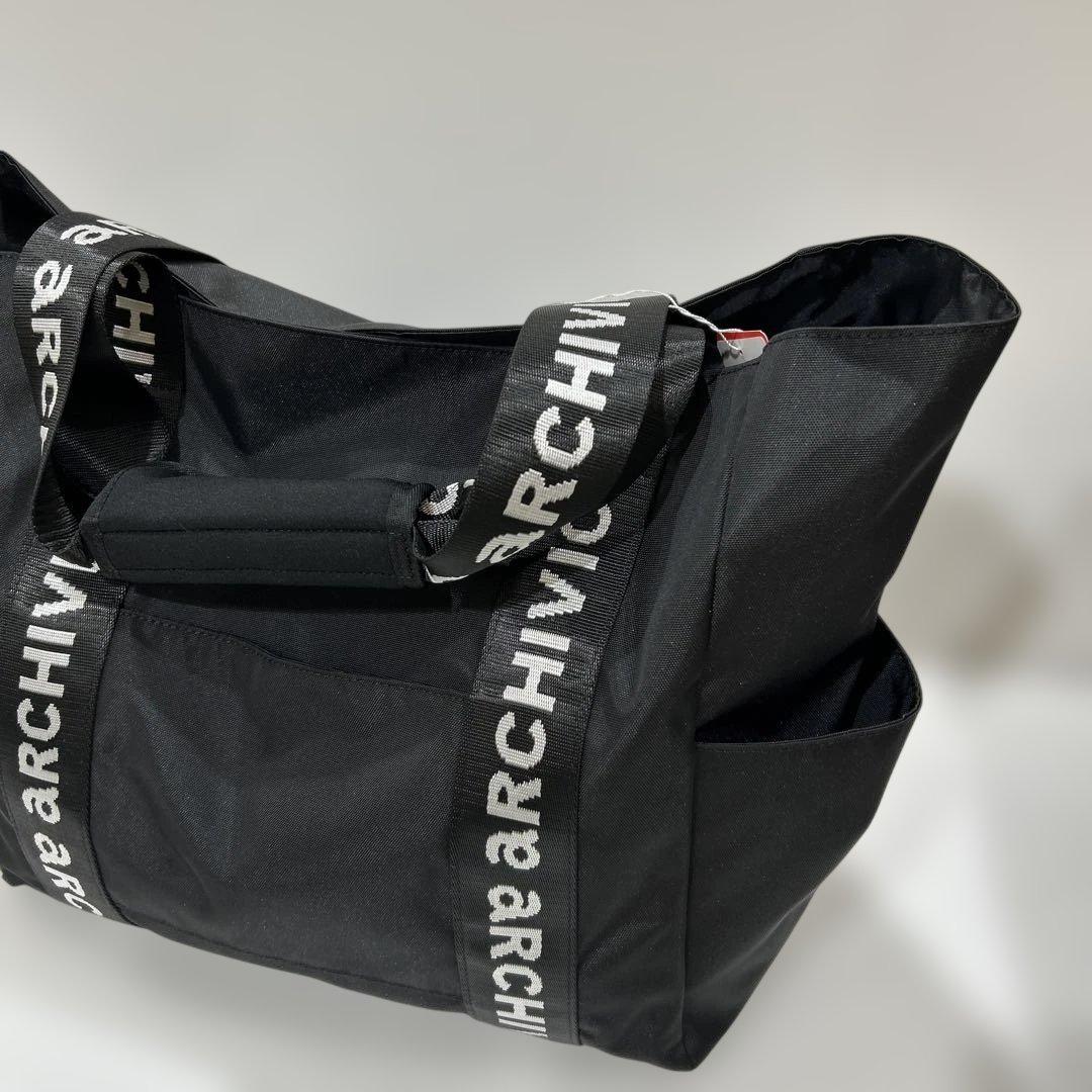 新品❤️ARCHIVIO 黒 ナイロン ボストンバッグ