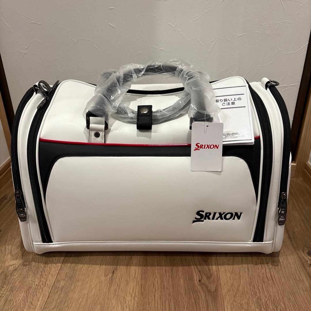 Srixon ダッフルバッグ ホワイト/ブラック