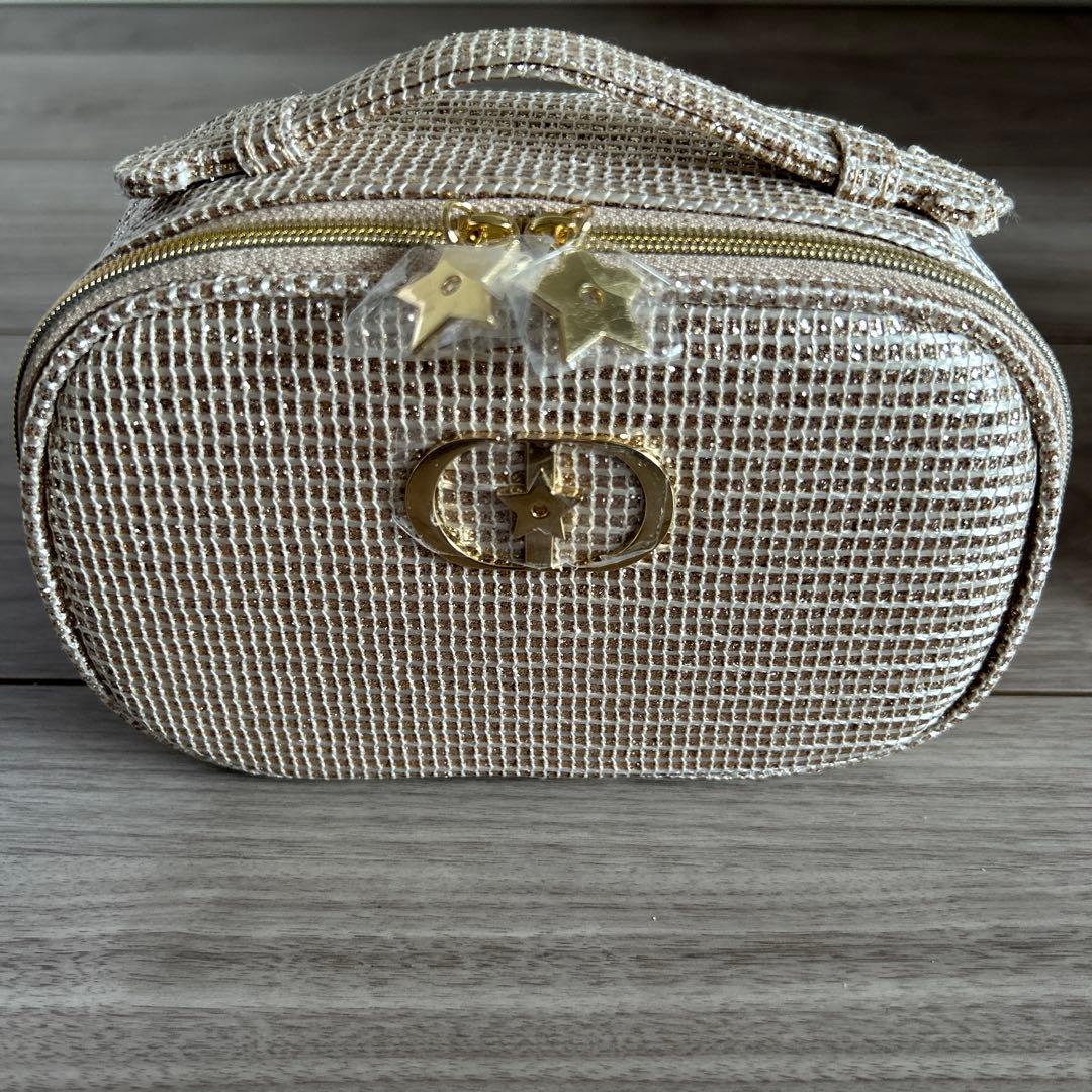 ディオール2025 クリスマスコフレ　ノベルティポーチ　ミニ香水×2/ルージュ