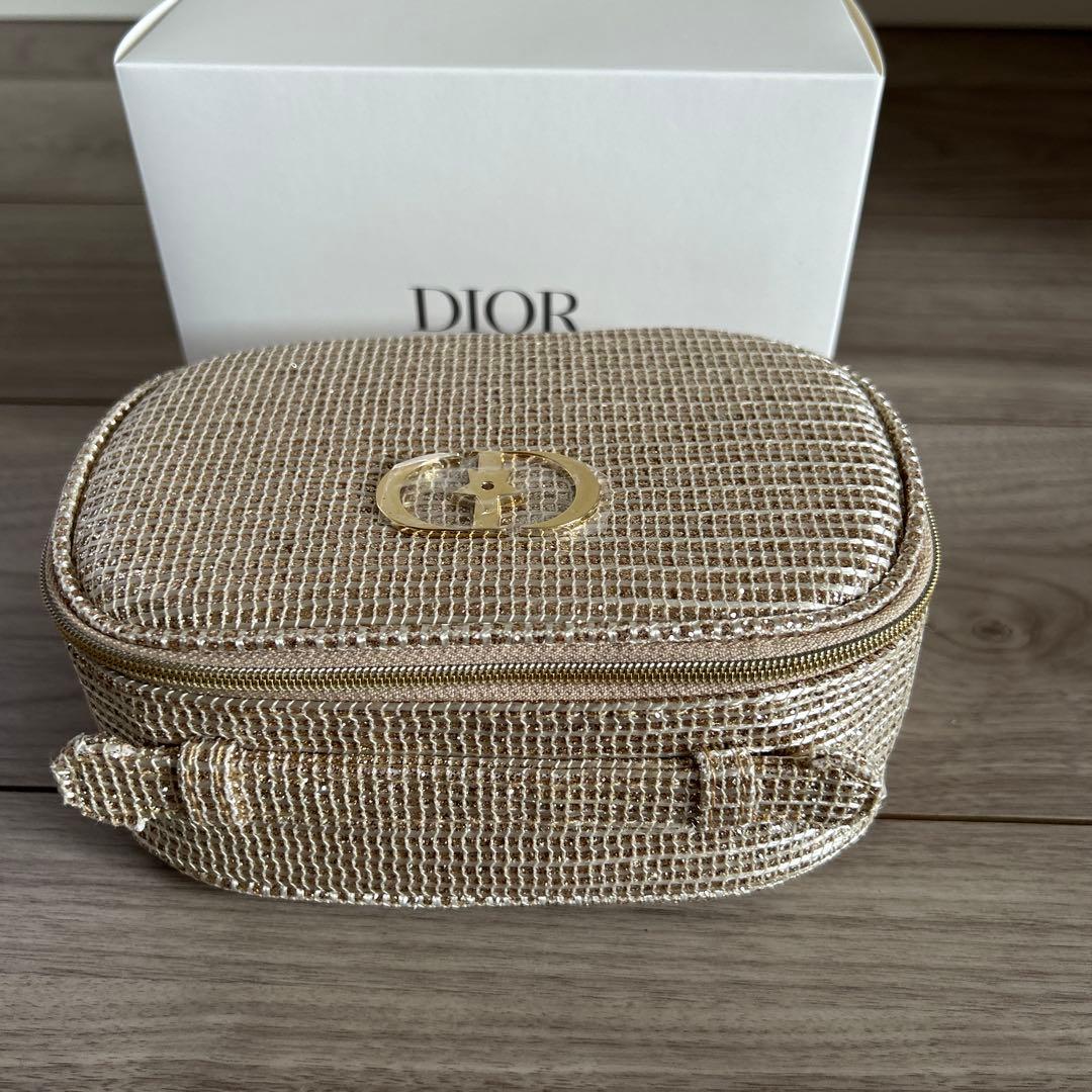 ディオール2025 クリスマスコフレ　ノベルティポーチ　ミニ香水×2/ルージュ