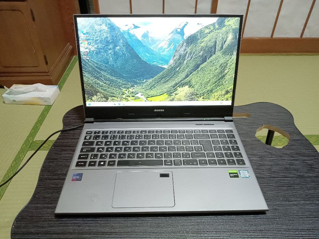 DAIV-NG5520 i7/16G/512G/GTX1650バッテリー100%