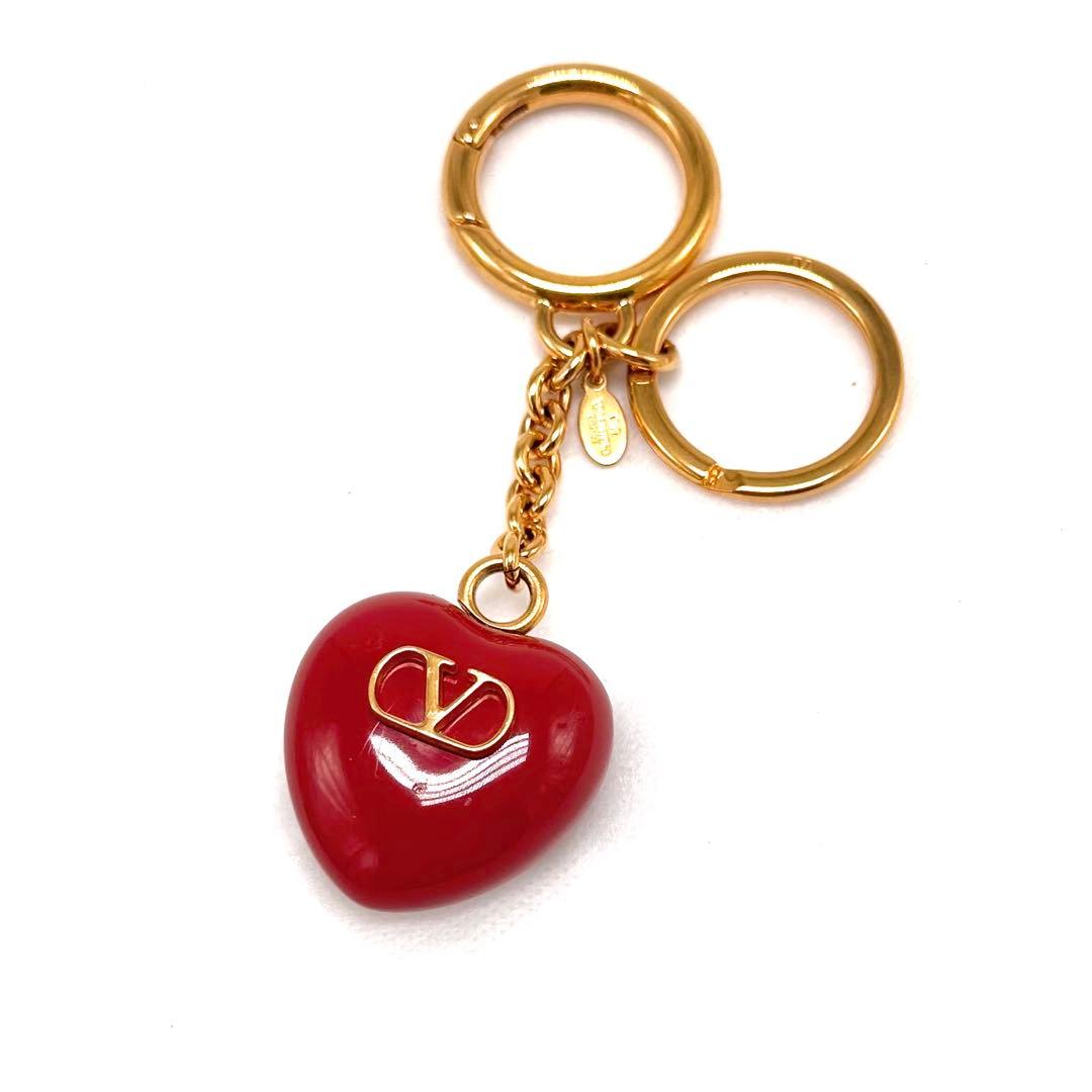 現行 Valentino Garavani クール キーリング付きバッグチャーム