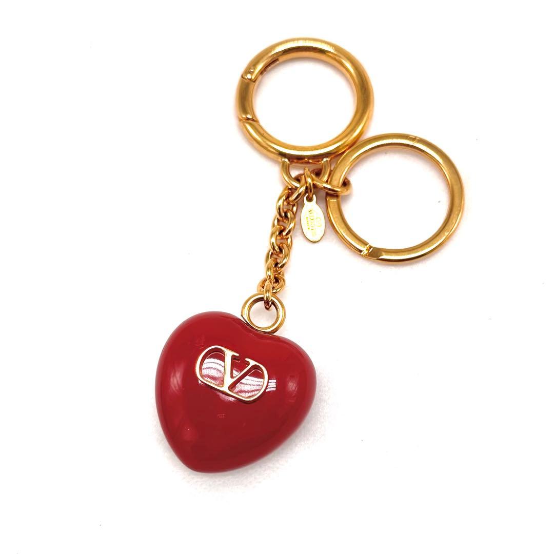 現行 Valentino Garavani クール キーリング付きバッグチャーム