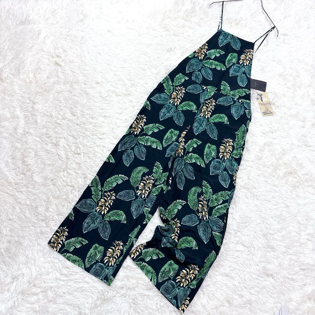 新品タグ付き　別注　ビューティー　レインスプーナーボタニカルアロハオールインワン