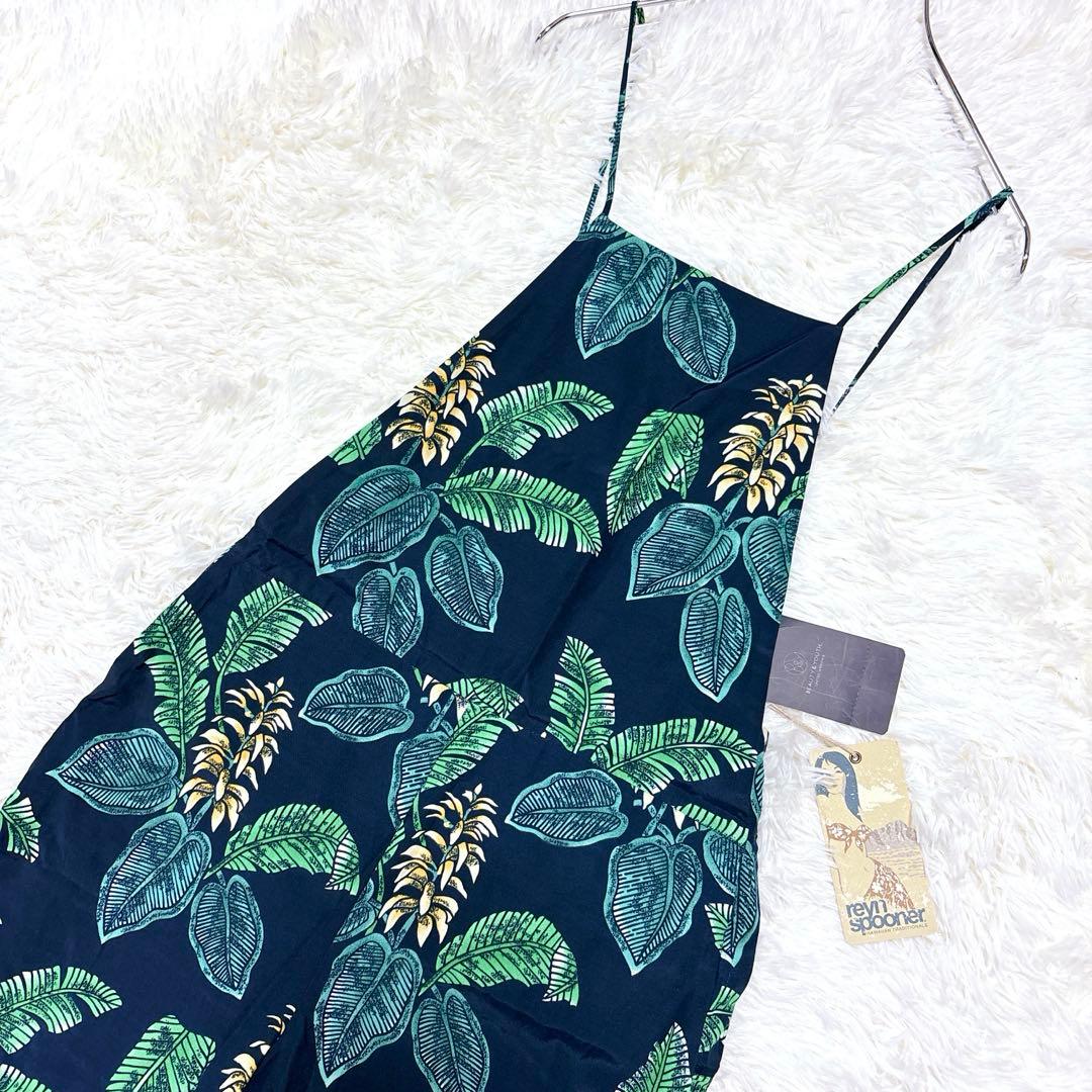 新品タグ付き　別注　ビューティー　レインスプーナーボタニカルアロハオールインワン