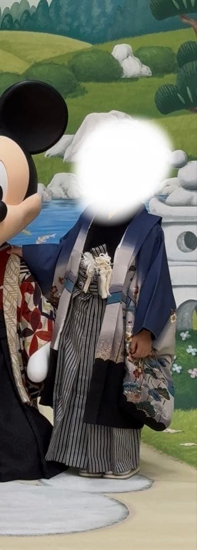 753七五三男の子 着物・袴・小物セット 5歳用 フルセット