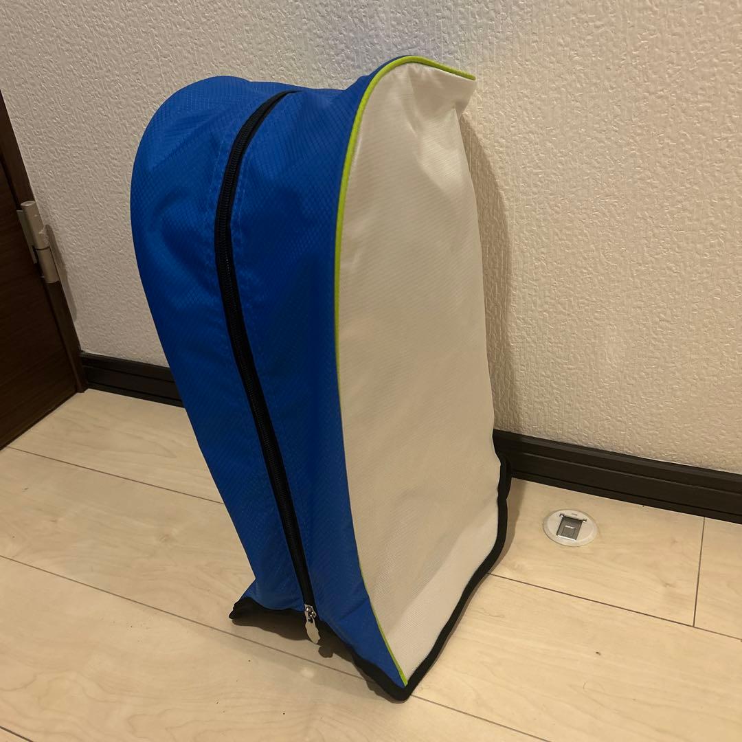 スタンドゴルフバッグ ブルーとホワイト