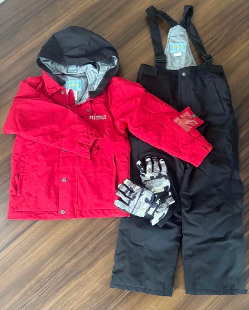 nima ウィンタースポーツウェア 130サイズ　3点セット