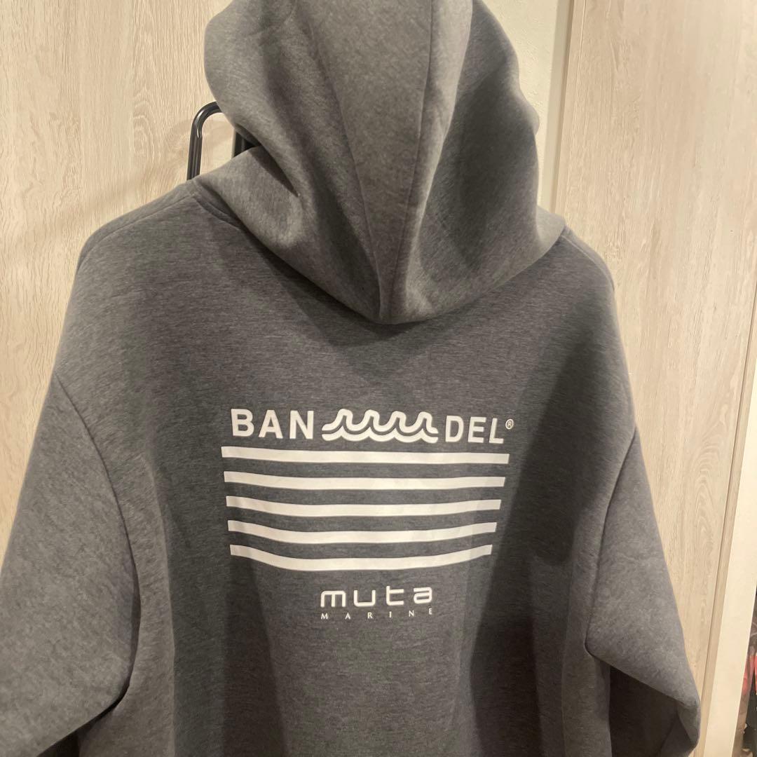 muta MARINE golf BANDEL グレー フードパーカー ゴルフ