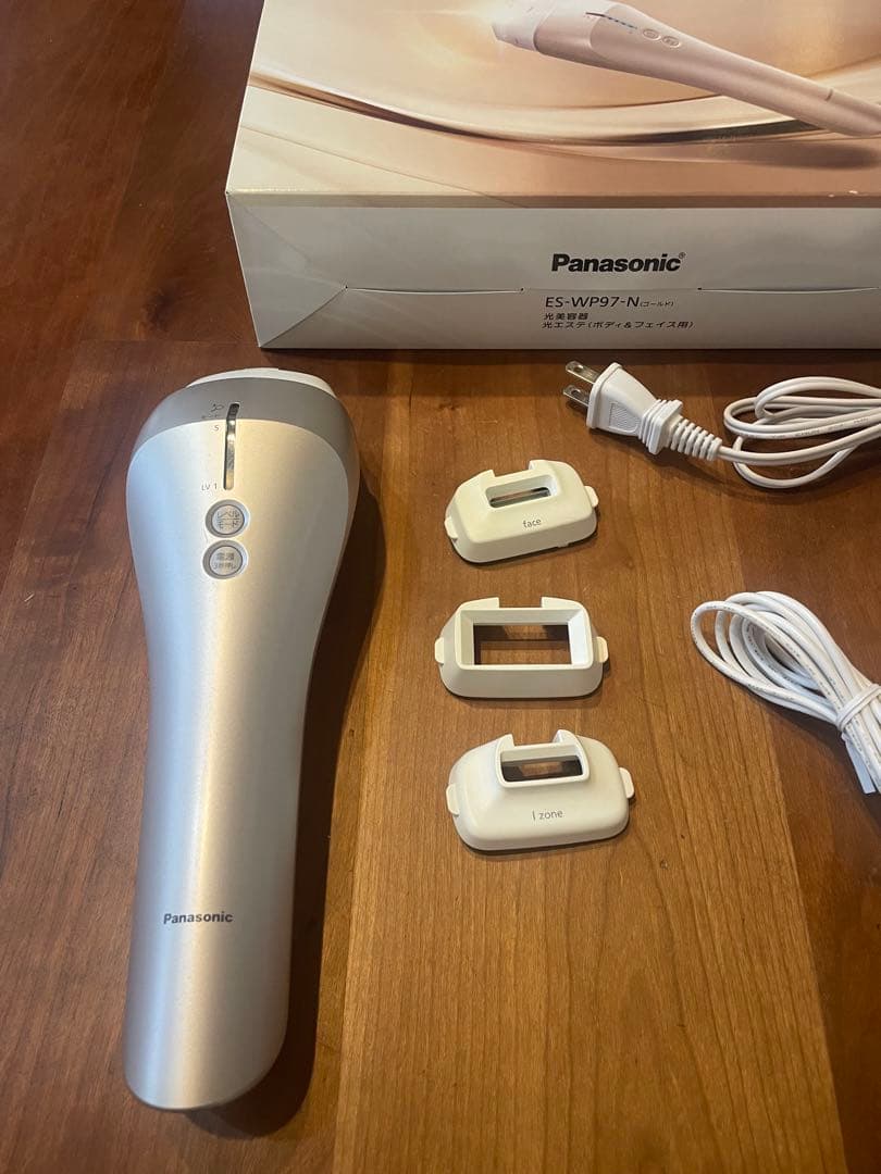 パナソニック 光美容器 光エステ ボディ&フェイス用 ES-WP97-N 脱毛器