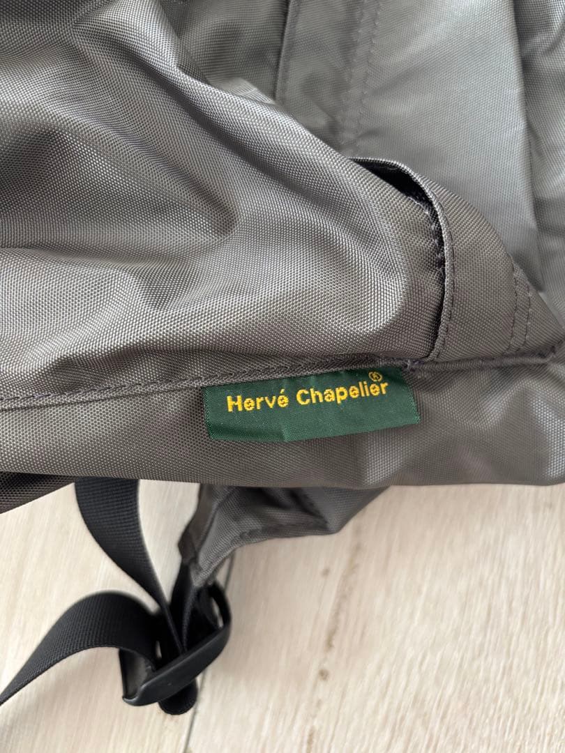 未使用　Hervé Chapelier グレー リュック