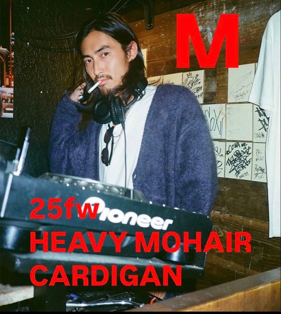 WACKOMARIA 25fw HEAVY MOHAIR CARDIGAN 紫