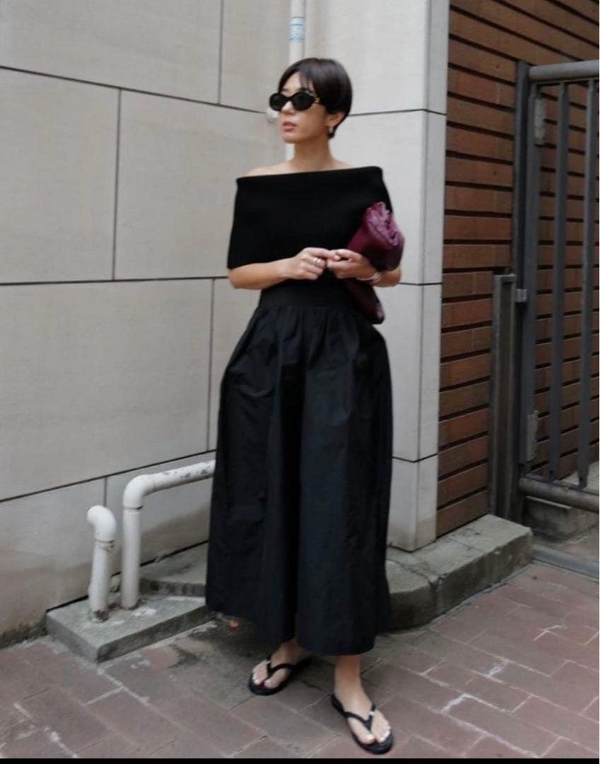 もも様　machatt マチャット メモリーキュロットパンツ