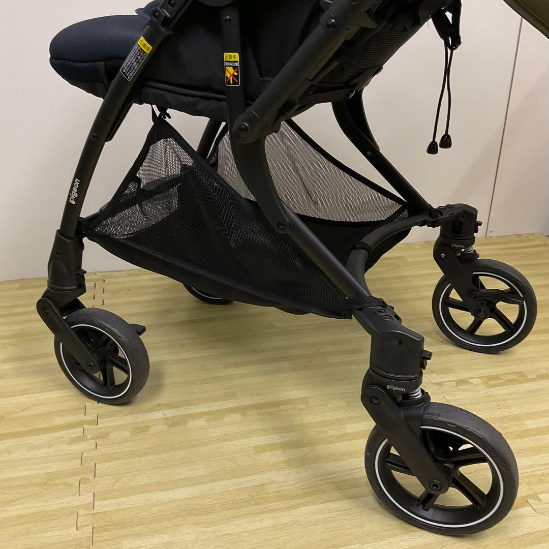 綺麗！Pigeon ランフィリノン RB2L オート4輪ハイシートベビーカー