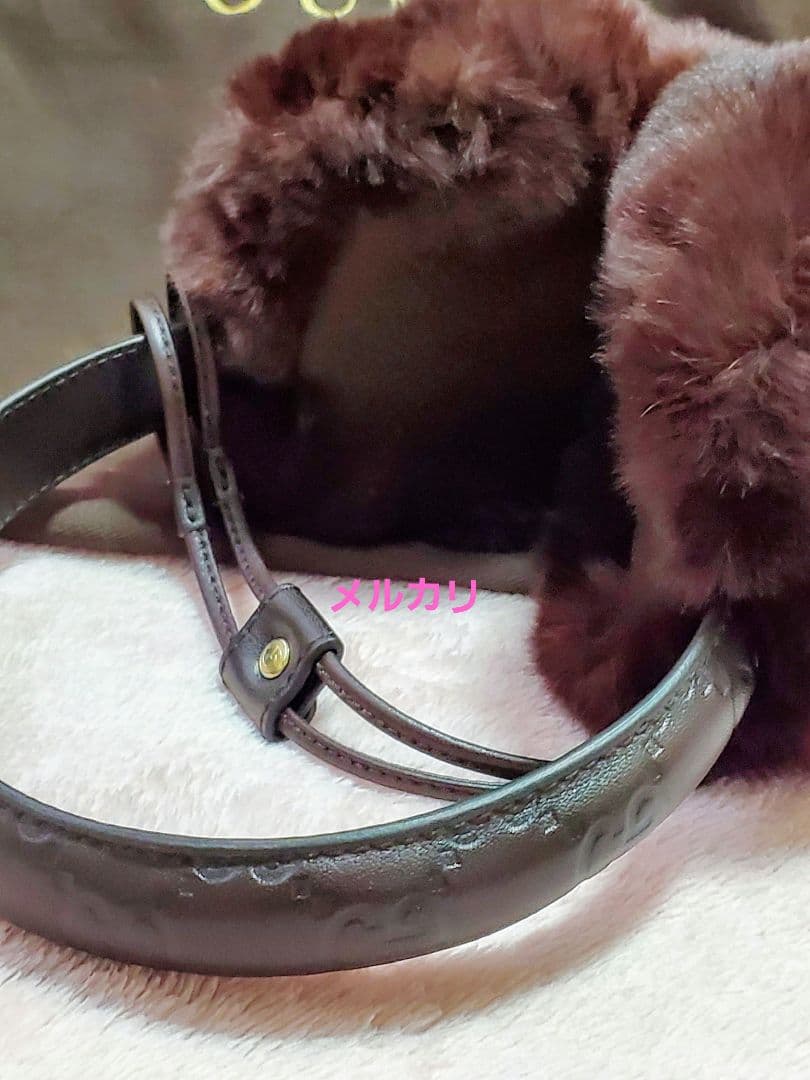 GUCCI イヤーマフ リアルファー 極美品 グッチ