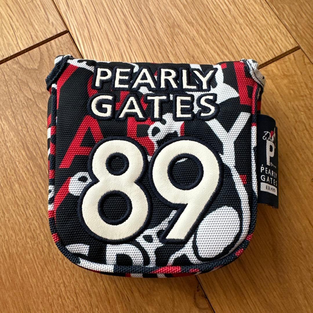 PEARLY GATES キャディバッグ 黒/赤