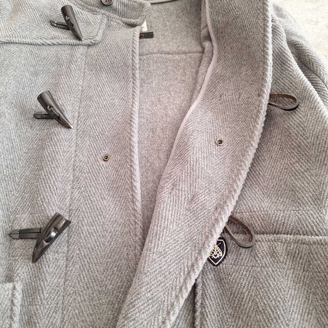 Orcival　Le tinte　ダッフルコート　ヘリンボーン　グレー　サイズ2