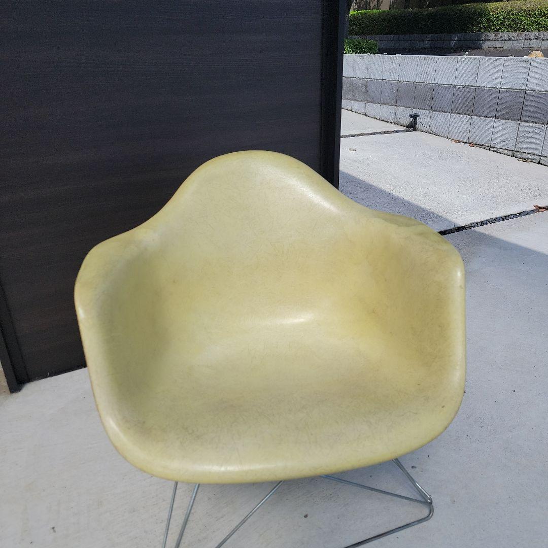 60's ミッドセンチュリー イエローアームチェア