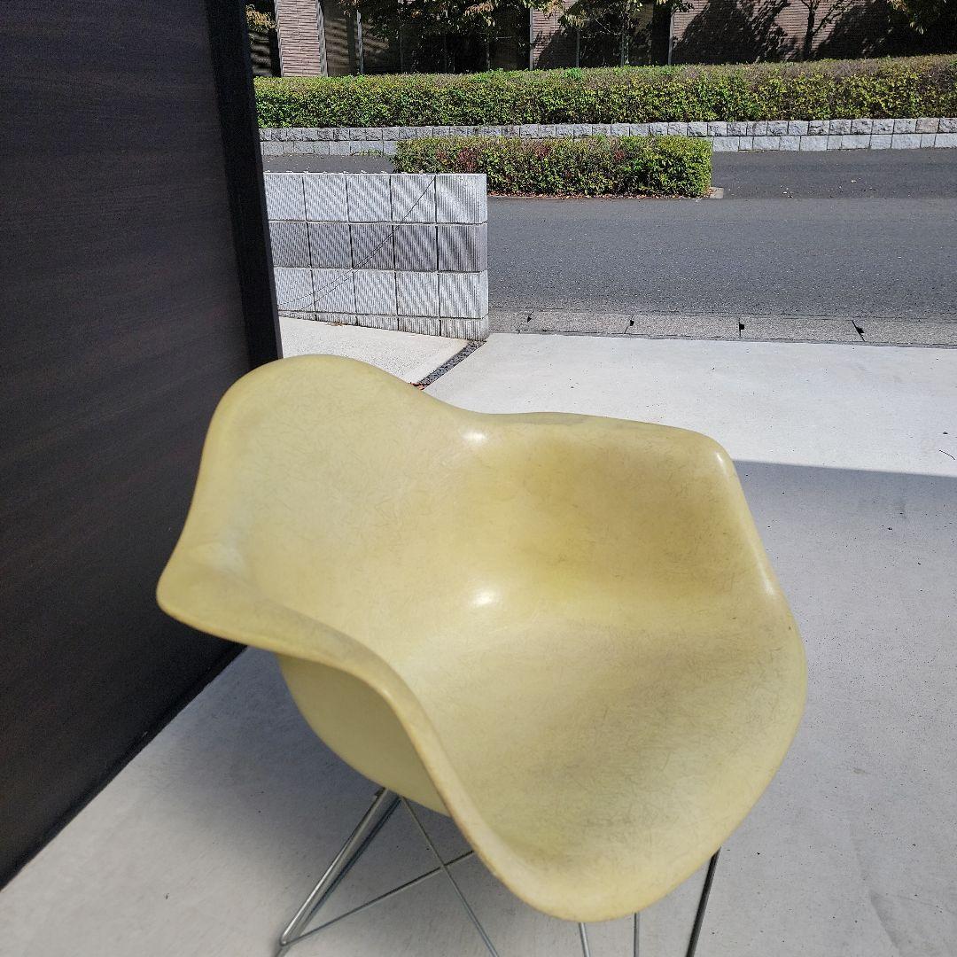 60's ミッドセンチュリー イエローアームチェア