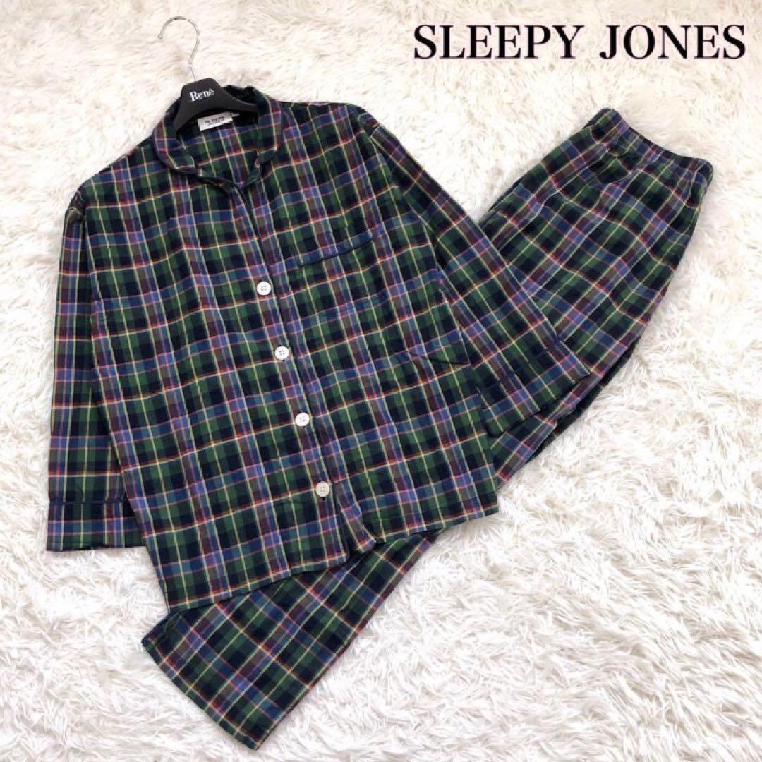 2点セット　スリーピージョーンズ　ルームウェア　ストライプ柄・チェック柄