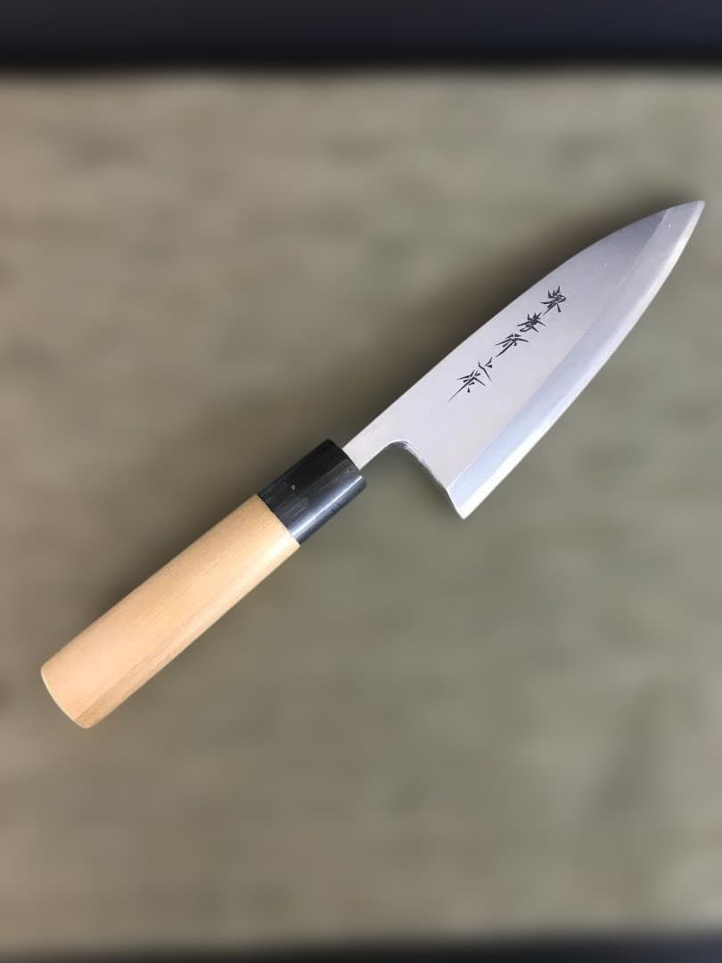 【新品未使用】堺孝行　和包丁本霞研シリーズ 出刃150ｍｍ