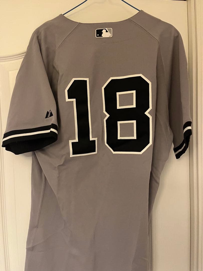 ニューヨークヤンキースオーセンティックユニフォーム 背番号18 黒田選手