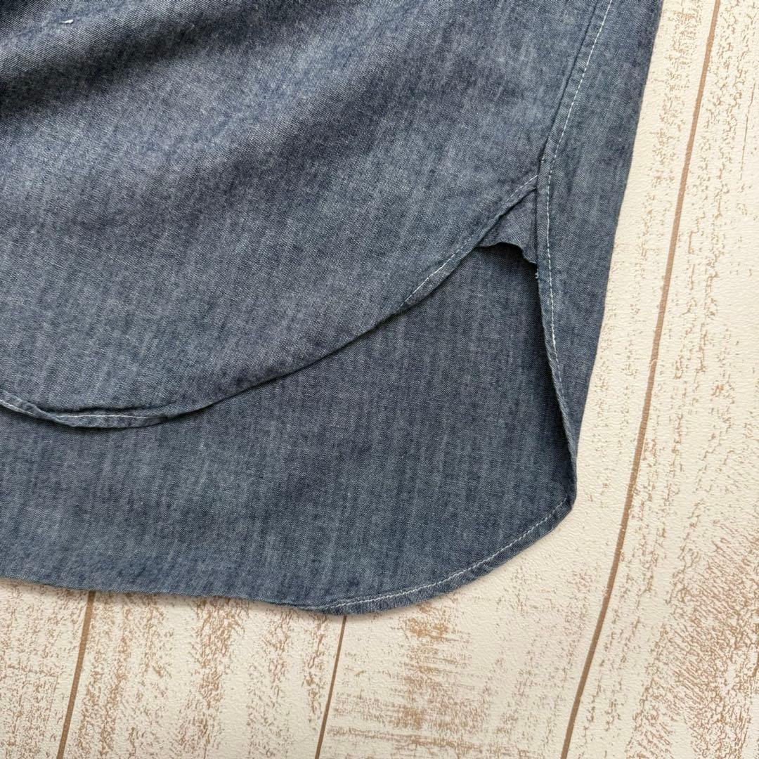 美品USA製【エンジニアードガーメンツ】19th BD Shirt シャンブレー